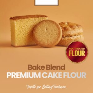 Bake Blend Heat Treated Cake Flour 1Kg, 6 x 1 Kg & 12.5 Kg